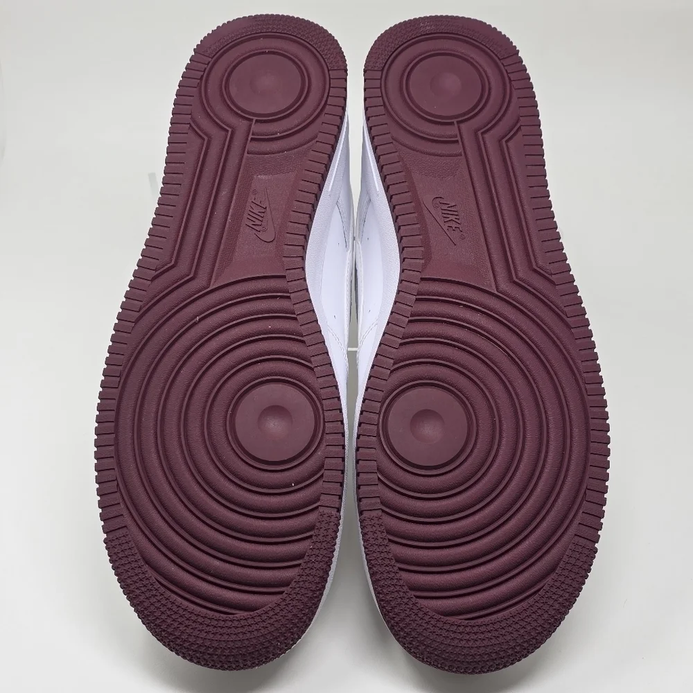 Nike Air Force 1 '07 'White Dark Beetroot' DH7561-106 Men's Shoes Size 13